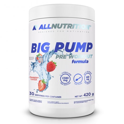 Allnutrition Big Pump Pre Workout 420g Orange