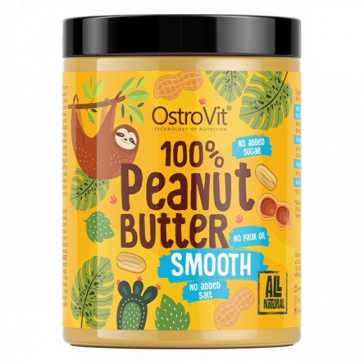 OstroVit 100% Peanut Butter 1kg Smooth