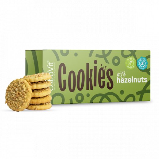 OstroVit Cookies with hazelnuts 130g