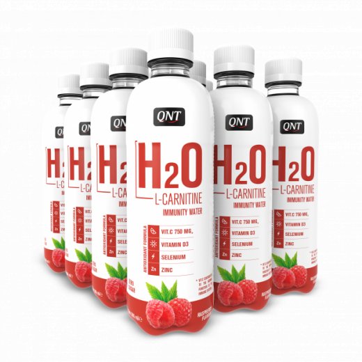 QNT L-Carnitine Immunity Water 500g Raspberry
