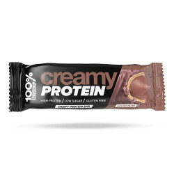 100% NUTRITION CREAMY Protein Bar 30g