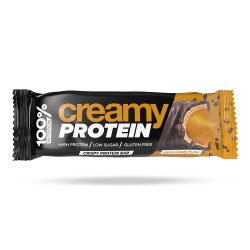 100% NUTRITION CREAMY Protein Bar 30g