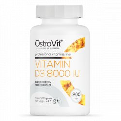 OstroVit Vitamin D3 8000 IU 200tabs