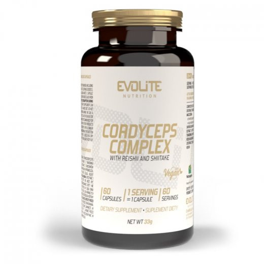 Evolite Nutrition Cordyceps Complex 60 Vege Caps