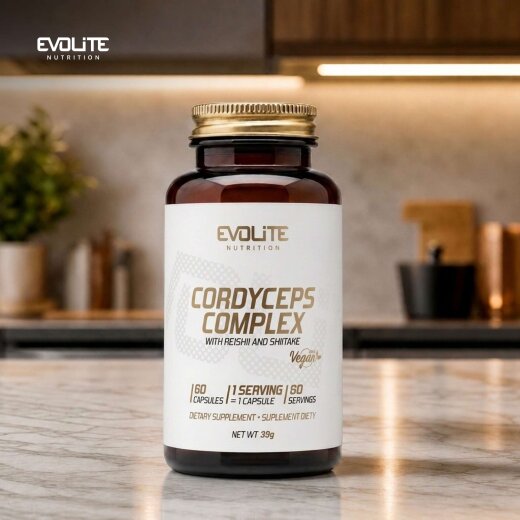 Evolite Nutrition Cordyceps Complex 60 Vege Caps
