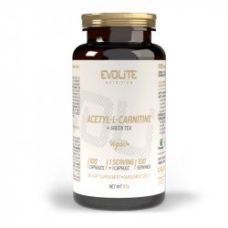 Evolite Nutritiom Acetyl-L-Carnitine + Green Tea 100 Vege...
