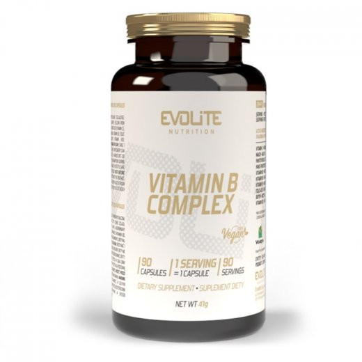 Evolite Nutrition Vitamin B Complex 90 Vege Caps
