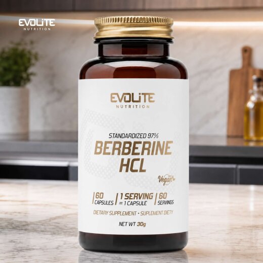 Evolite Nutrition Berberine HCL 60 Vege Caps