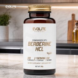 Evolite Nutrition Berberine HCL 60 Vege Caps
