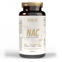 Evolite Nutrition NAC N-Acetyl L-Cysteine 100 Vege Caps