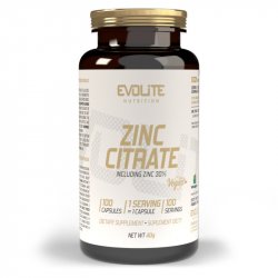 Evolite Nutrition Zinc Citrate 100 Vege Caps