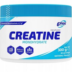 6PAK Creatine Monohydrate 300g