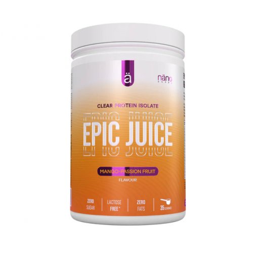 Nano Supps Clear Protein Isolate Epic Juice 875g Mango-Passion Fruit