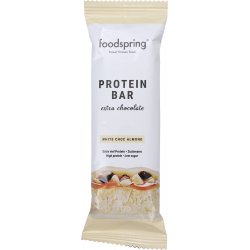 Foodspring Protein Bar White Choc Almond 65g MHD 31.01.2024