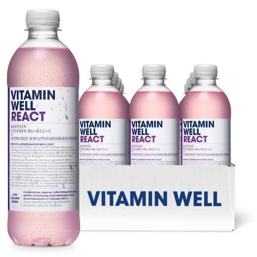 Vitamin Well React 500ml