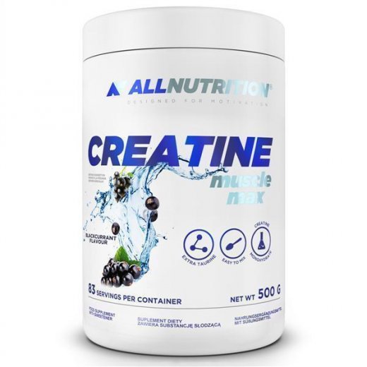 Allnutrition Creatine Muscle Max 500g Raspberry-Strawberry