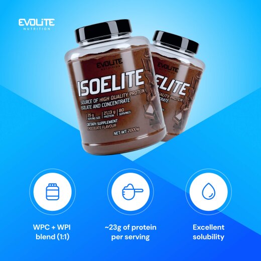 Evolite Nutrition Iso Elite 2kg Chocolate