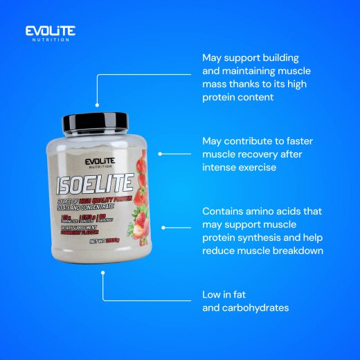 Evolite Nutrition Iso Elite 2kg Strawberry