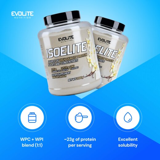 Evolite Nutrition Iso Elite 2kg Vanilla
