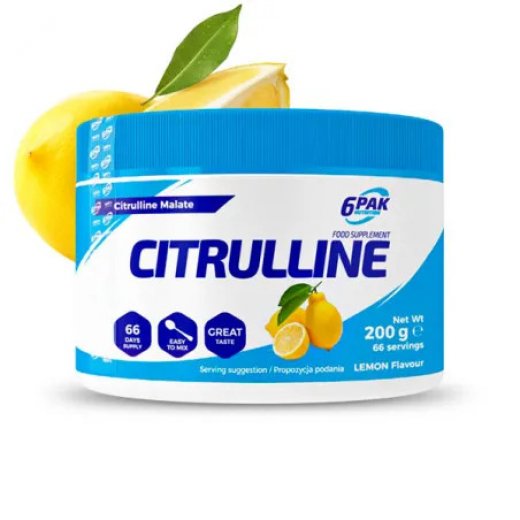 6Pak Nutrition Citrulline 200g Grapefruit