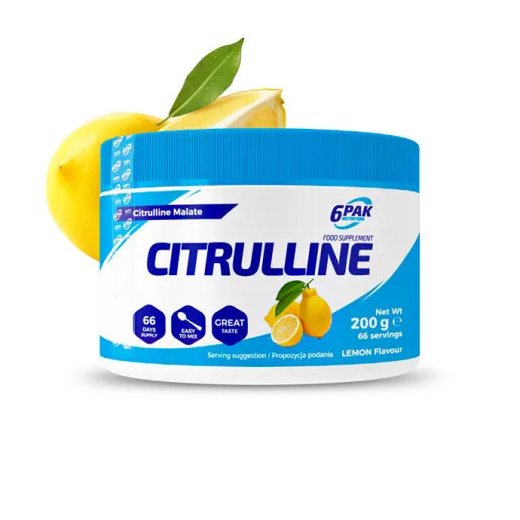 6Pak Nutrition Citrulline 200g Lemon
