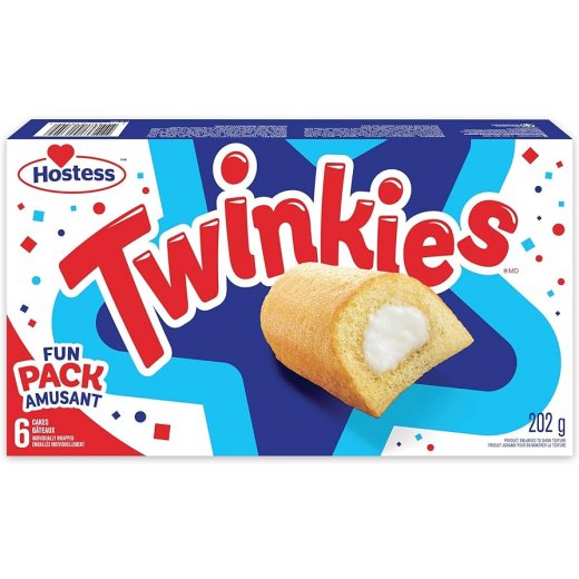 Twinkies Fun Pack 6 Cakes 202g