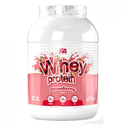 FA Nutrition Whey Protein 2kg Strawberry