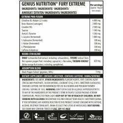 Genius Nutrition Extreme Fury 400g