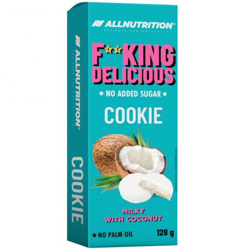 ALLNUTRITION Fitking Delicious Cookie Milky with Coconut 128g