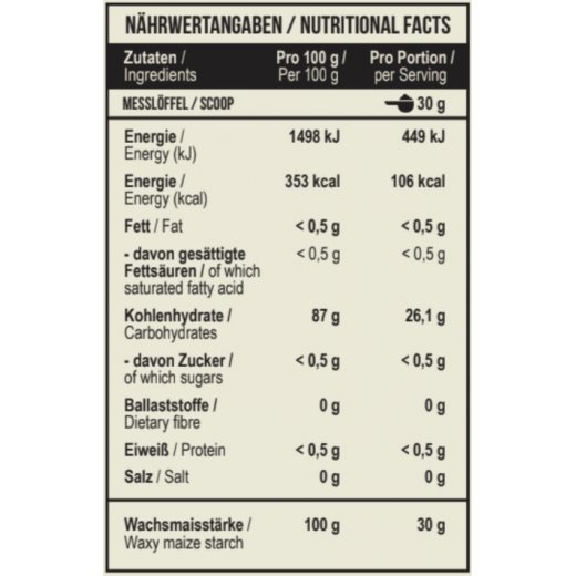 MST Nutrition Waxy Maize 1kg