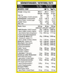 MST Nutrition Pump Killer 550g Fruit Punch