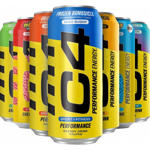 Cellucor C4 Carbonated 500ml Millions Strawberry