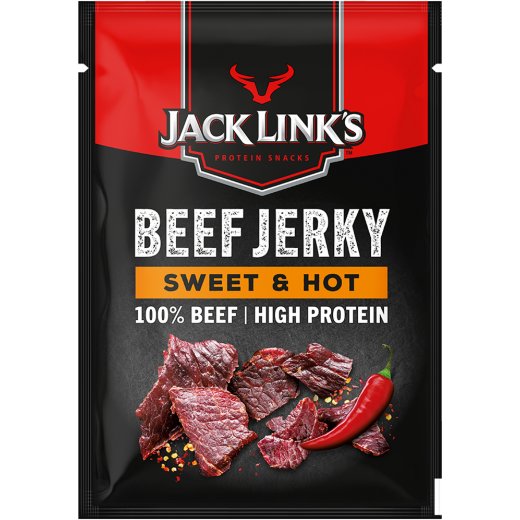 Jack Links Beef Jerky 25g Sweet and Hot