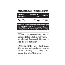 MST Nutrition Zinc Chelate Bisglycinate 90 Tabletten