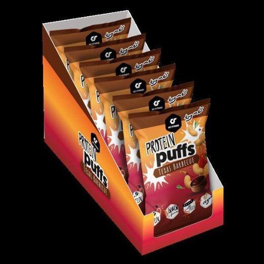 Gofitness Nutrition Protein Puffs 50g x6 Stk Texas Barbecue