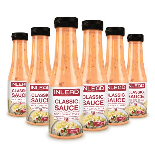 Inlead Nutrition Classic Sauce 350ml Spicy Garlic Style