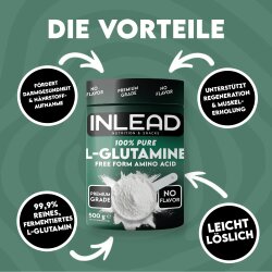 Inlead Nutrition L-Glutamine 500g