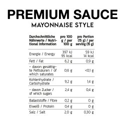 Inlead Nutrition Premium Sauce 350ml Mayonnaise Style