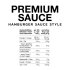 Inlead Nutrition Premium Sauce 350ml Hamburger Sauce Style