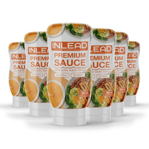 Inlead Nutrition Premium Sauce 350ml Sriracha Mayo Style