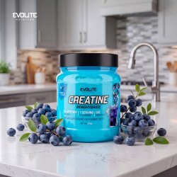 Evolite Nutrition Creatine Monohydrate 300g Blueberry