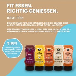 GoFitness Nutrition Zero Sauce 350ml 1000 Island