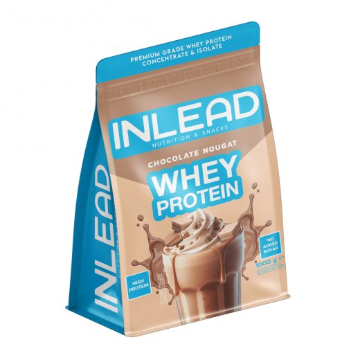 Inlead Nutrition Whey Protein 1000g Chocolate Nougat