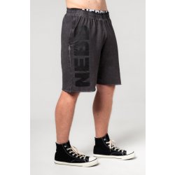 Nebbia Washed-off Sweatshorts NO BS 367 Black