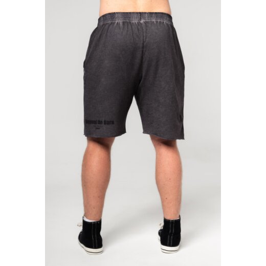 Nebbia Washed-off Sweatshorts NO BS 367 Black L