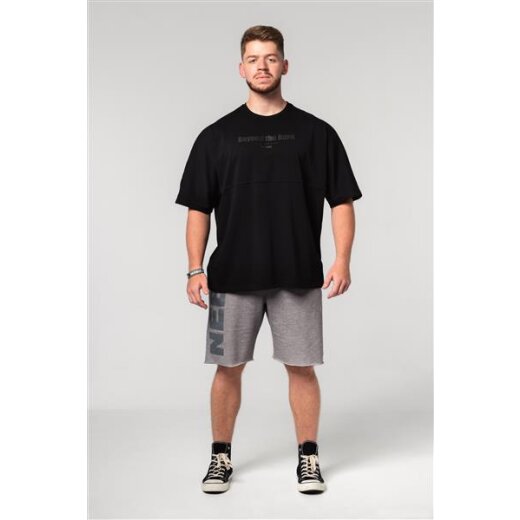 Nebbia Oversized T-Shirt NO SHORTCUTS 354 Black M