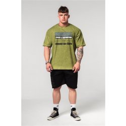 Nebbia Washed-off oversized T-Shirt HERITAGE 355 Green