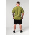 Nebbia Washed-off oversized T-Shirt HERITAGE 355 Green XL