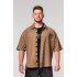 Nebbia Washed-off Oversized T-Shirt 90s THROWBACK 347 Light Brown M