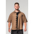 Nebbia Washed-off Oversized T-Shirt 90s THROWBACK 347 Light Brown L